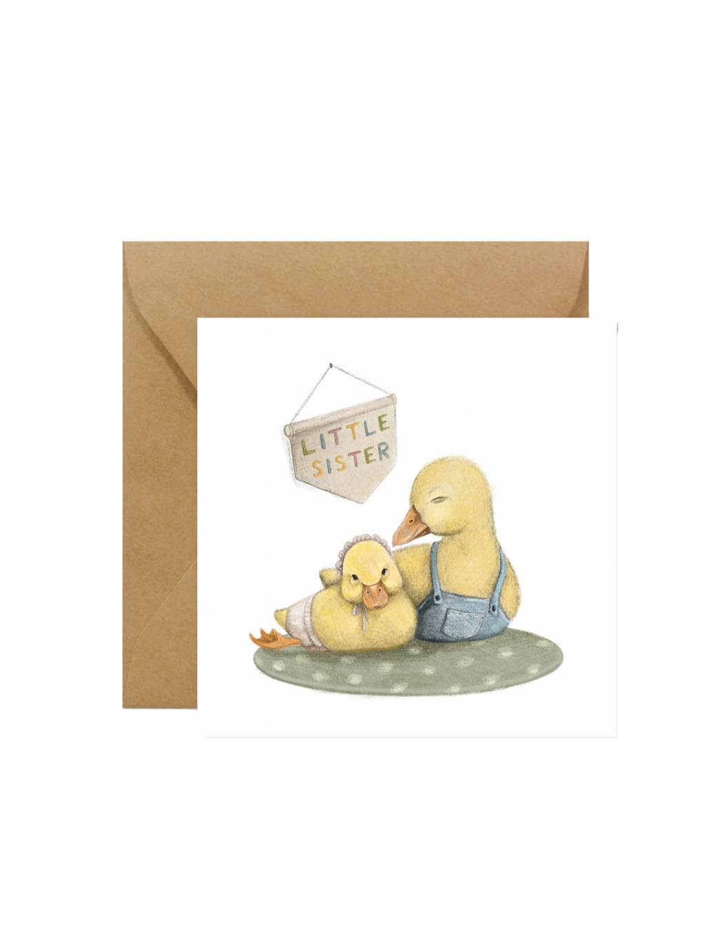 greeting card with envelope