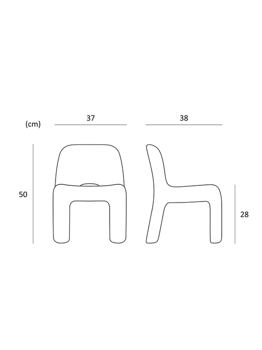 sedia ecologica Charlie Chair