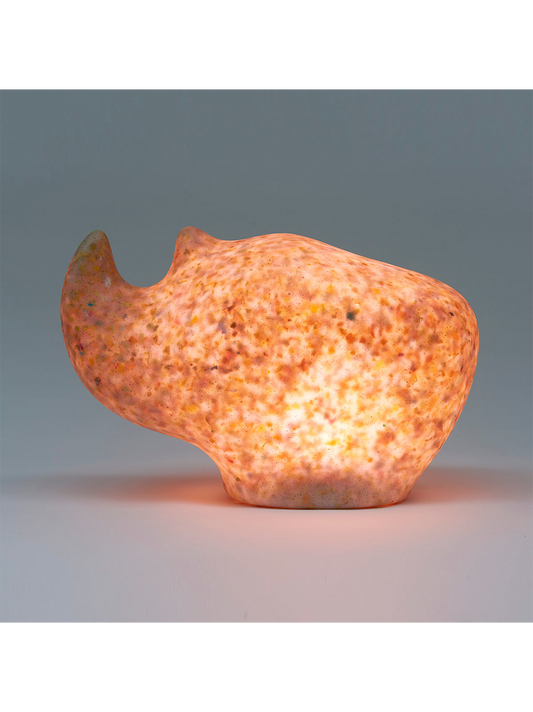 Lamp made of eco-material Rhino Lamp