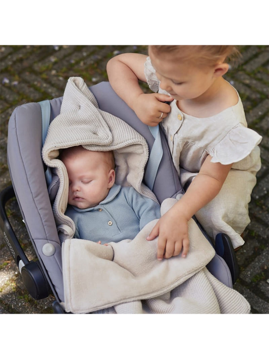 A sleeping bag for a seat and a stroller