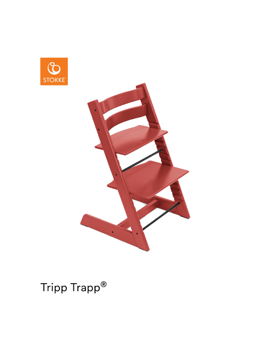Tripp Trapp growing chair warm red