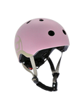 Adjustable children helmet with light