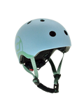 Adjustable children's helmet with light
