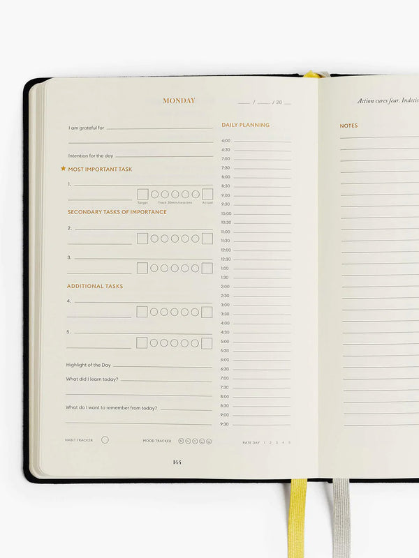 Cuaderno planificador de productividad