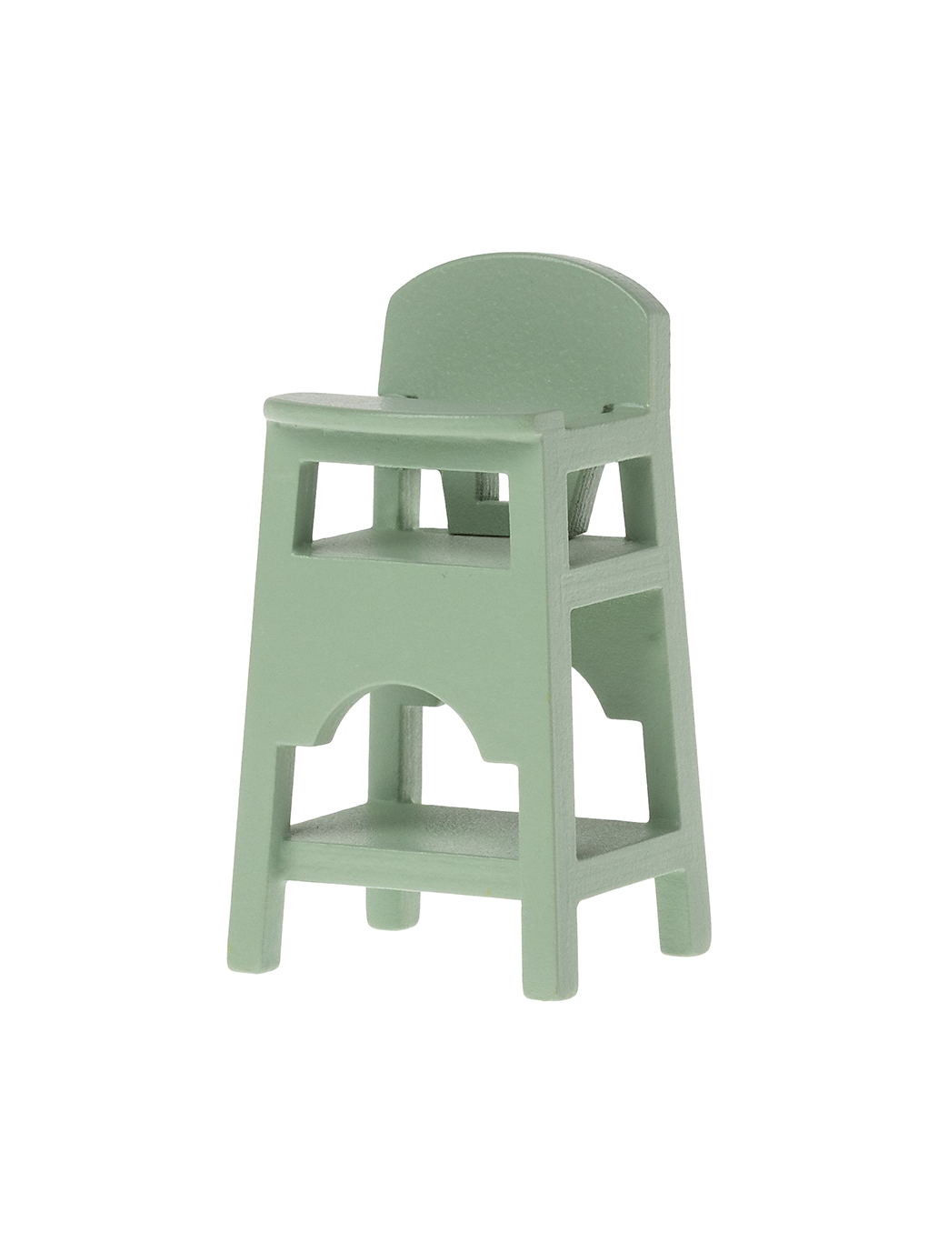 A miniature highchair