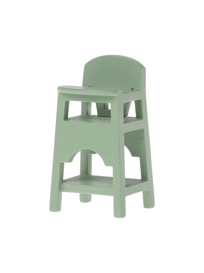 A miniature highchair