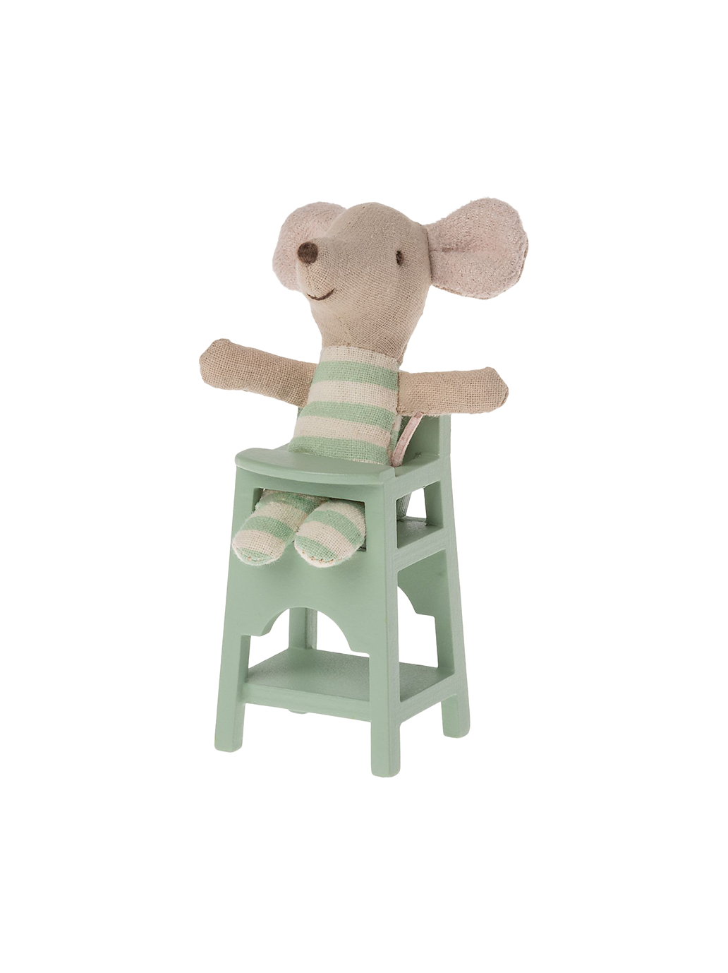 A miniature highchair