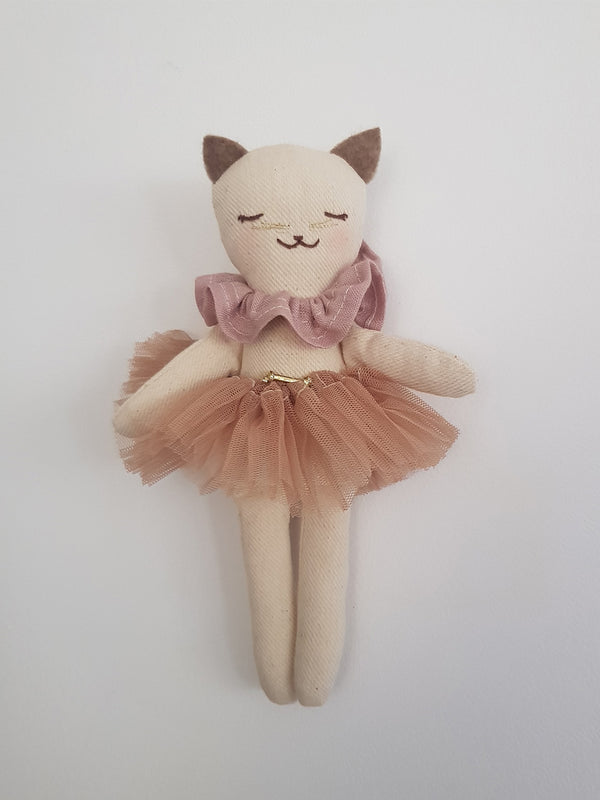 Handmade little kitty doll mini