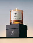 Natural soy and coconut candle black rose & vetiver