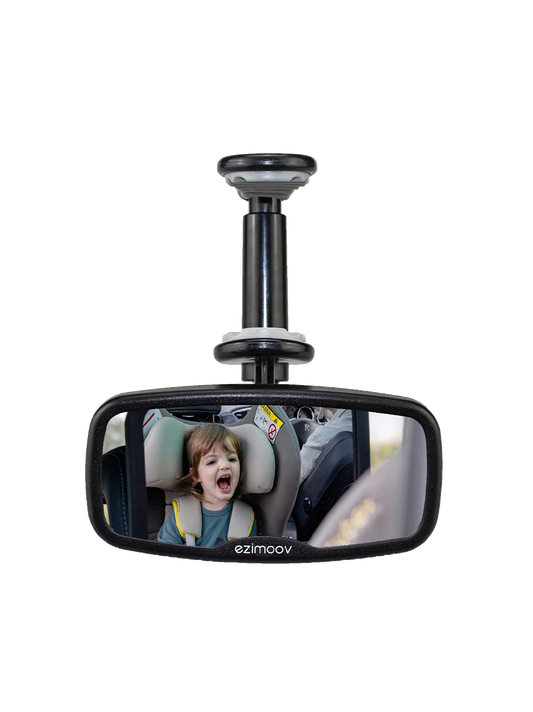 Clip-on front mirror