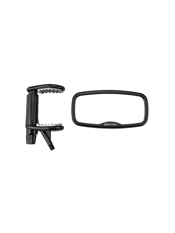 Clip-on front mirror