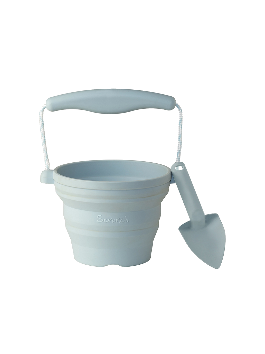 Silicone mini bucket with spatula