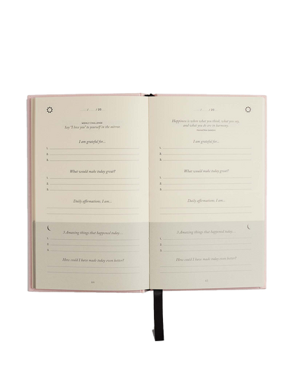 The Five Minute Journal notebook
