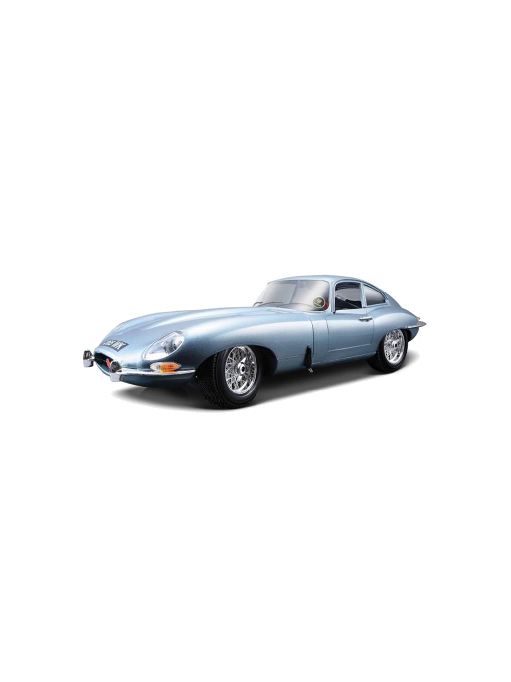 Grande modello di auto in metallo Jaguar e-type Coupé