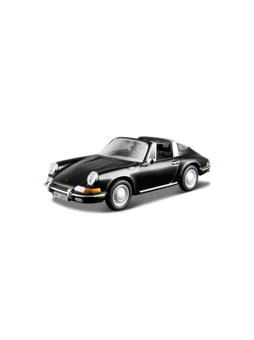 Porsche 911 metal model car black
