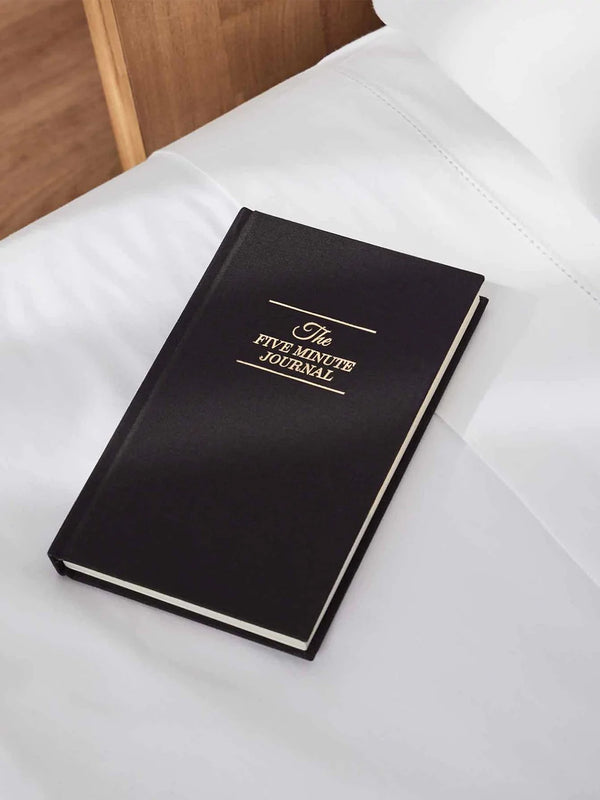 The Five Minute Journal notebook black
