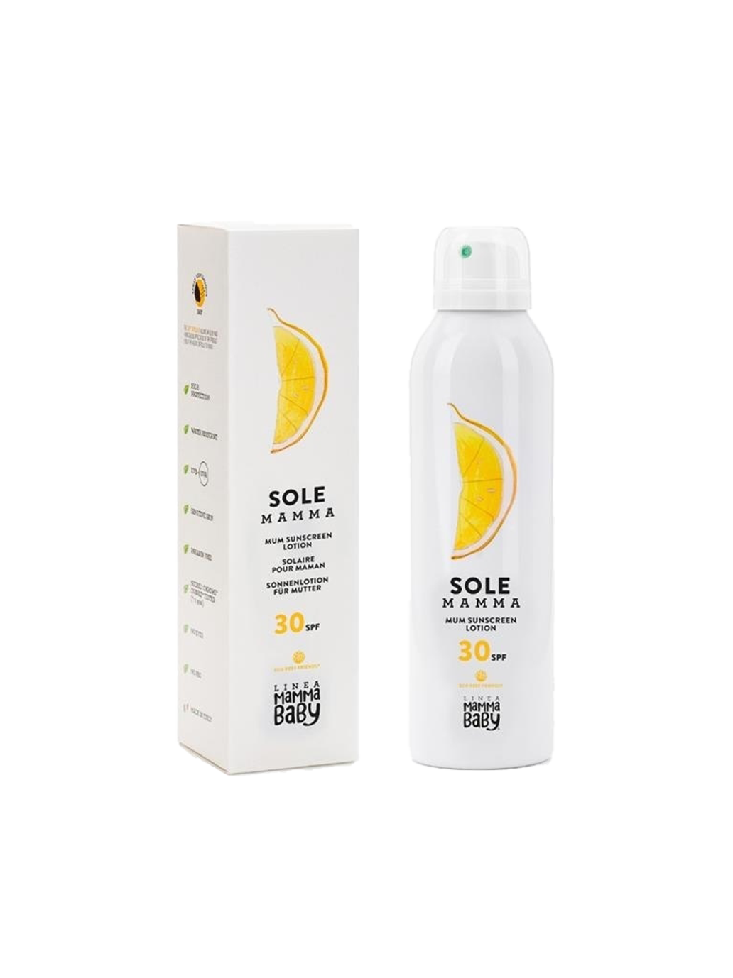 SPF 30 Spray solare Baby / Mama Angelina