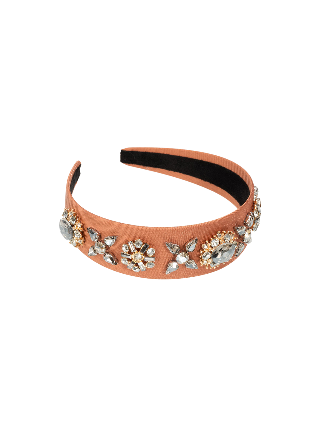 Decorative hair band with crystals Caren Headband