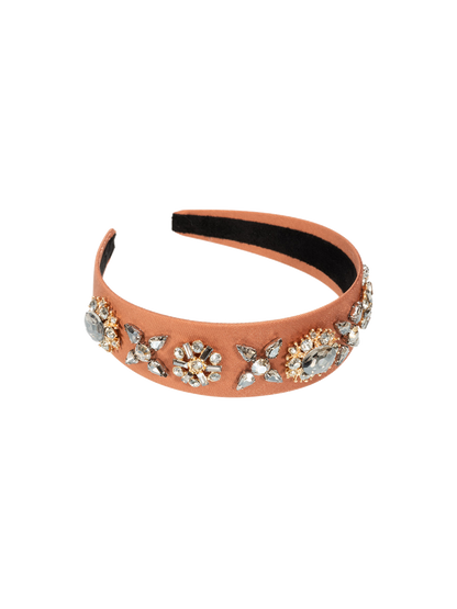 Decorative hair band with crystals Caren Headband