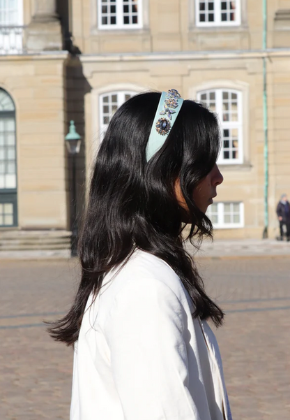 Diadema decorativa con cristales Caren Diadema