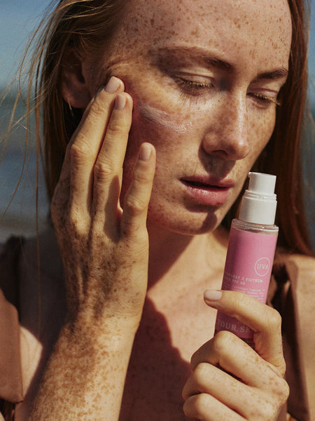 Mineral sun protection face cream SPF30