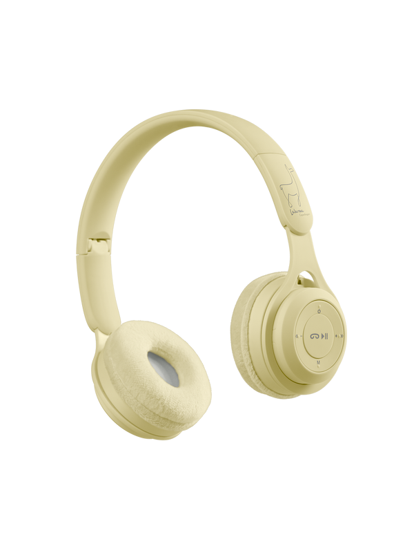Wireless headphones for kids lemoncurd yellow
