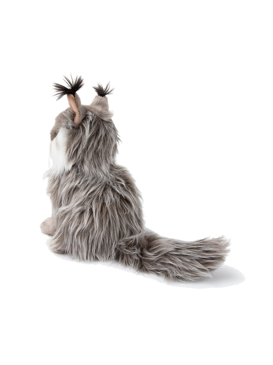 Norwegian forest cat soft toy