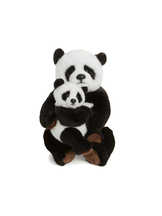 Peluche riciclato WWF Mamma con bambino panda
