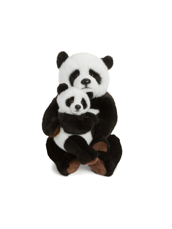 Recycled soft toy WWF Mother with child panda