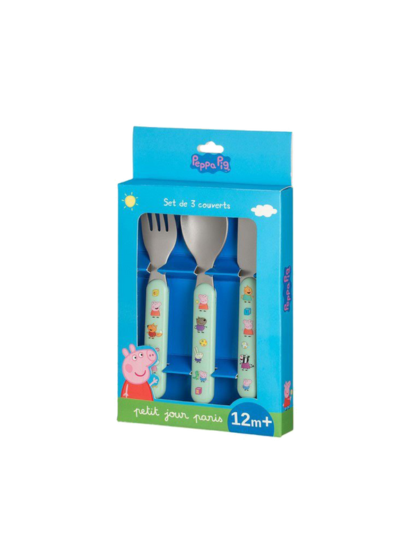 Cutlery set for kids peppa pig