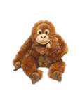 Recycled soft toy WWF Mother with child orangutan