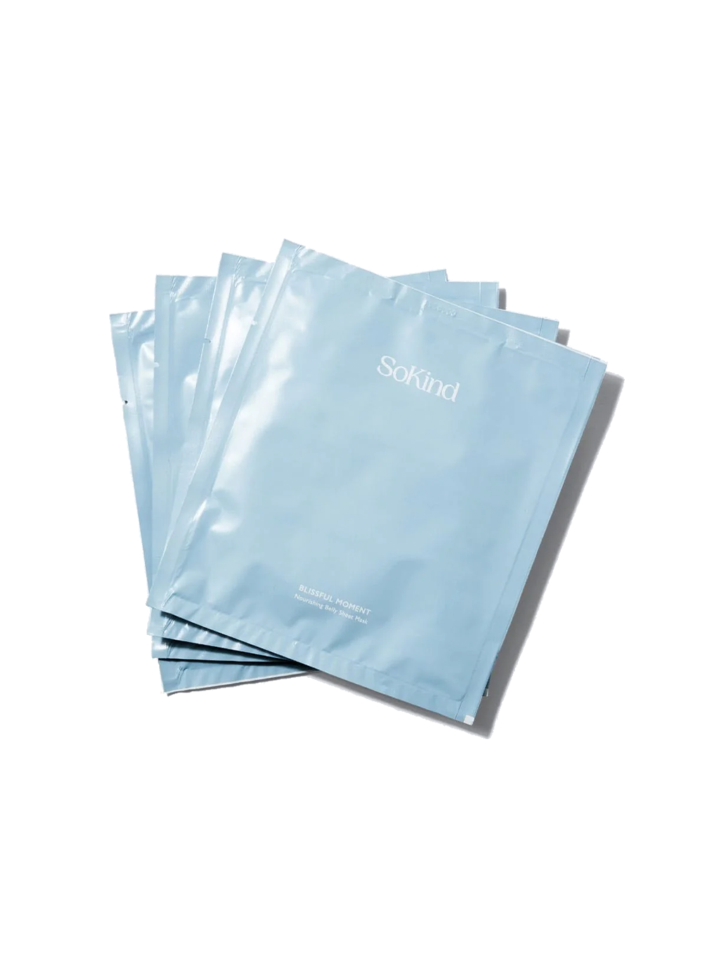 Blissful Moment nourishing belly sheet masks 4-pack