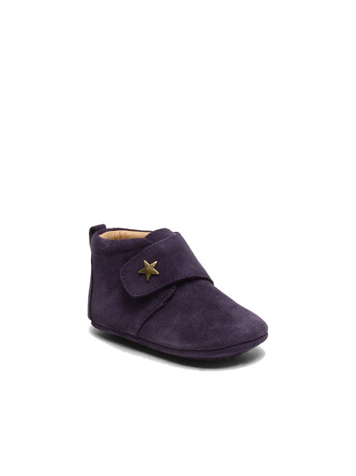 First baby shoes Star purple