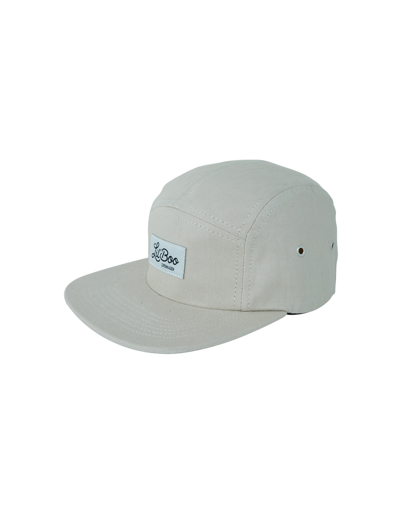 Gorra orgánica de 5 paneles