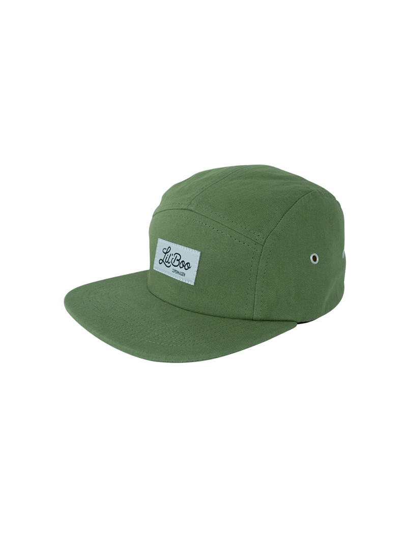 Gorra orgánica de 5 paneles