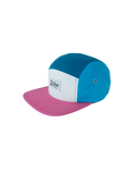 Cappellino a 5 pannelli color block