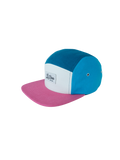 Gorra color block de 5 paneles