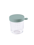 envase de vidrio con cierre hermético 250 ml eucalyptus green