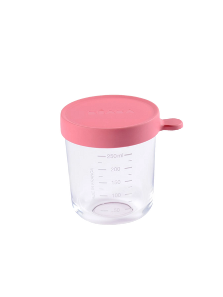 250 ml glass container with hermetic closure
