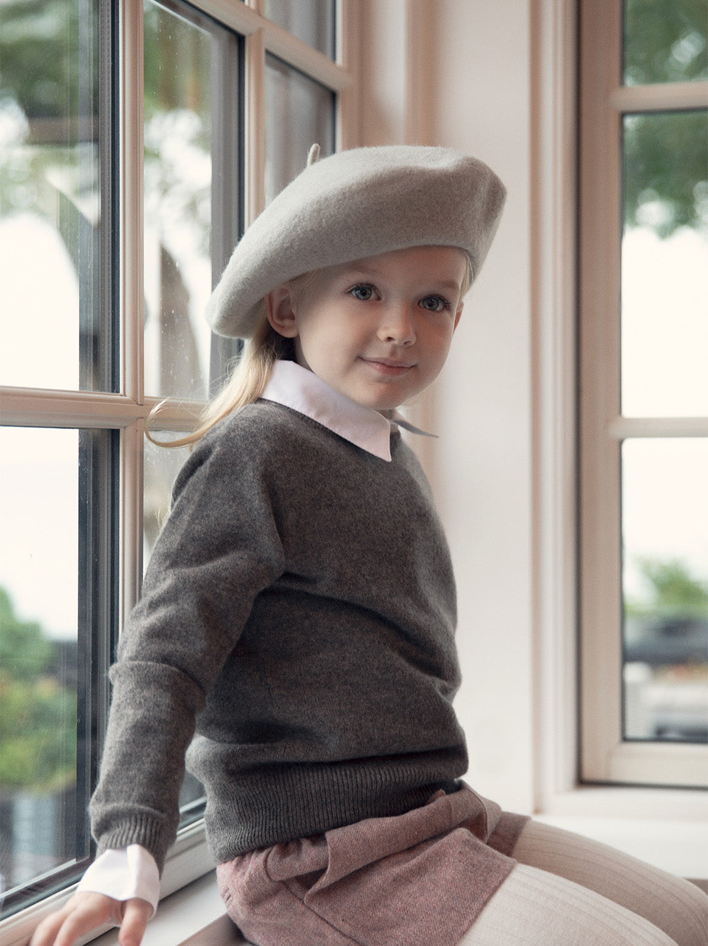 Classico maglione in cashmere Billy Kids