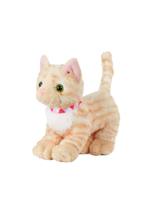Gattino giocattolo con guinzaglio