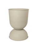 maceta de metal Hourglass Pot