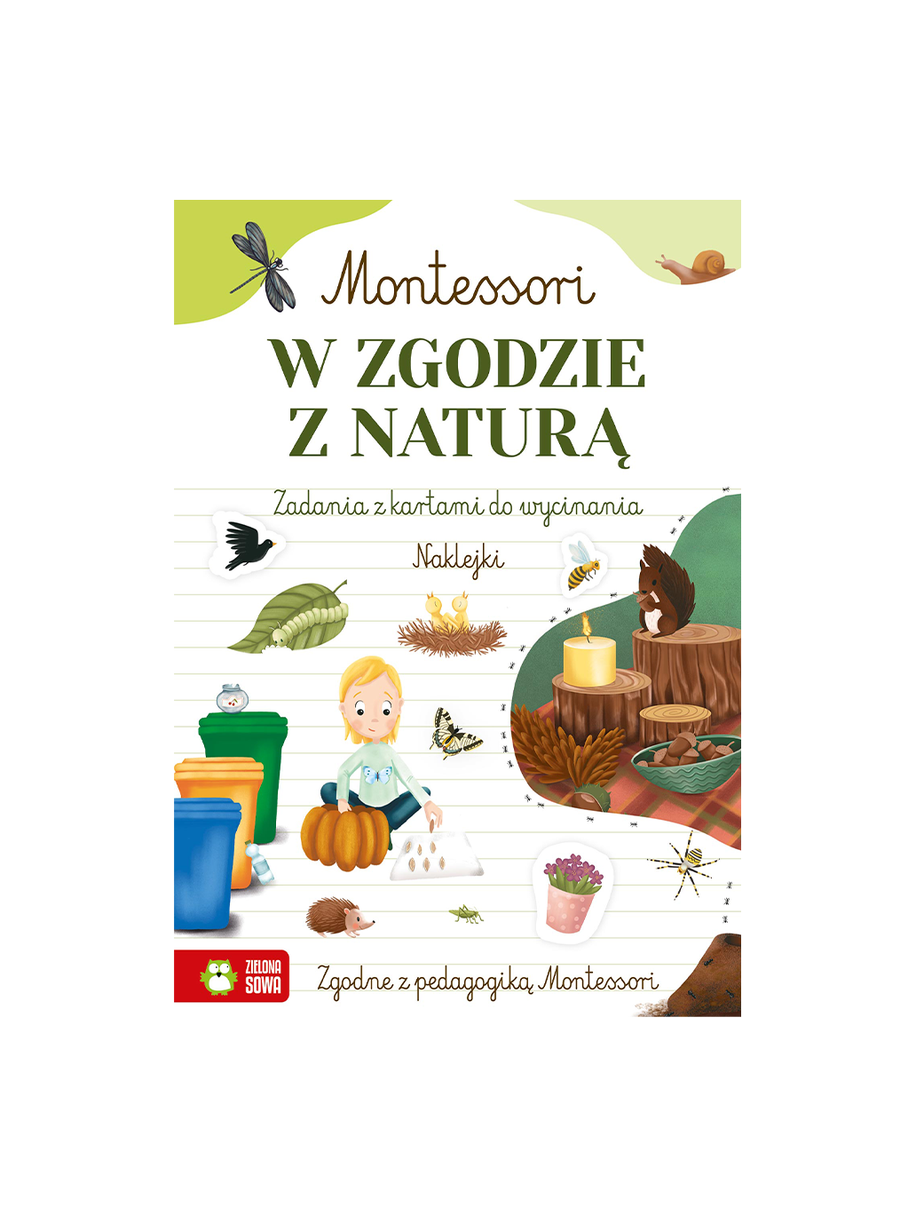 Montessori. Zadania z kartami do wycinania