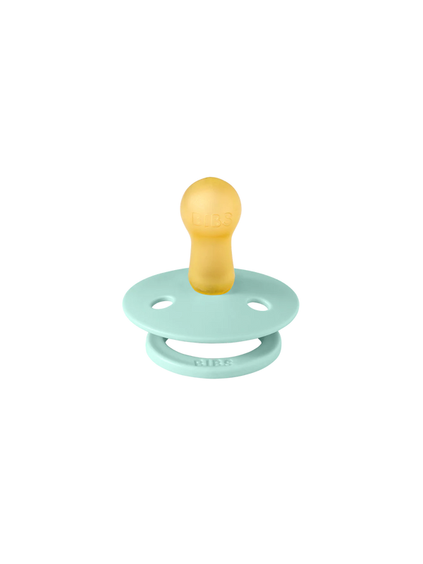 Bibs round baby pacifier mint