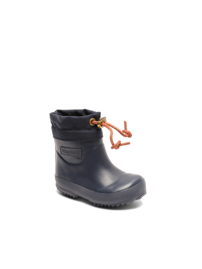 Thermo rubber boots with wool lining