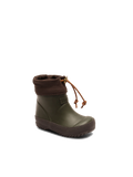 Thermo rubber boots with wool lining