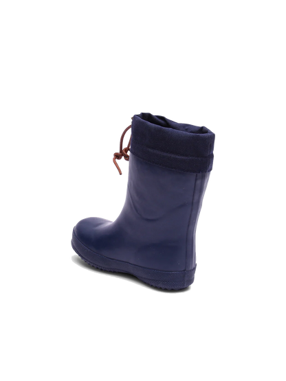 Thermo rubber boots with wool lining