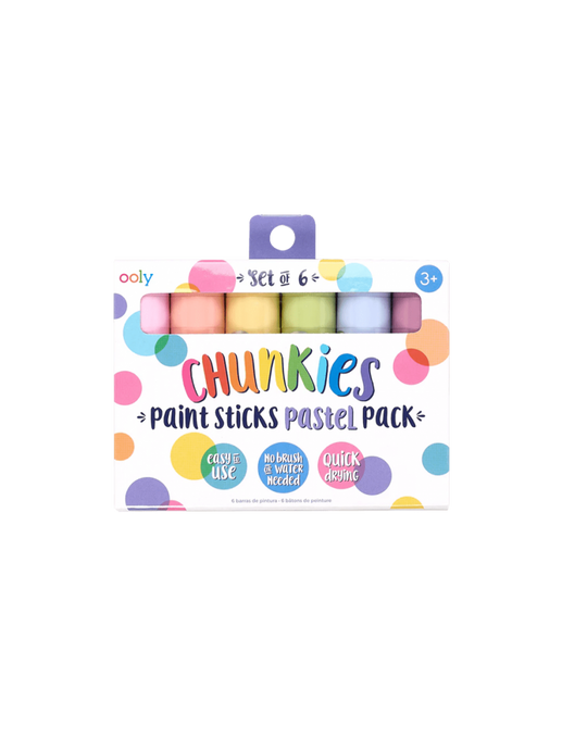 Confezione di bastoncini di vernice Chunkies color pastello