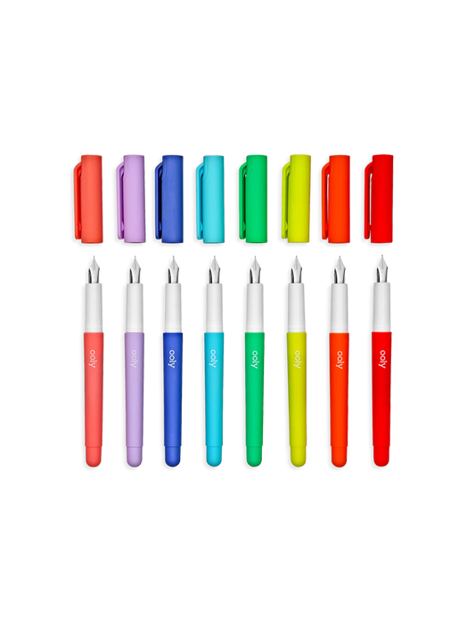 Color write fountain pens