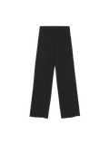 Organic cotton pointelle cropped pants